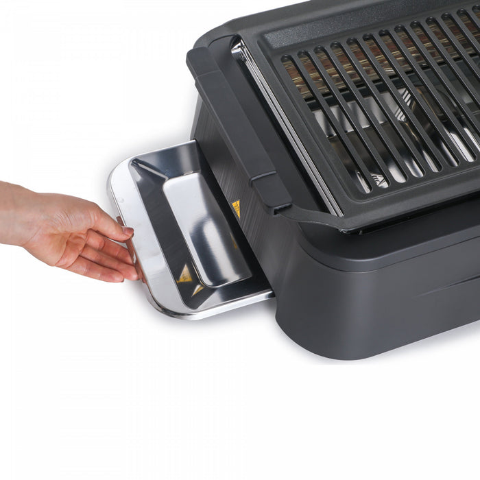 Gril infrarouge sans fumee d'interieur CHK Serie commerciale Chef