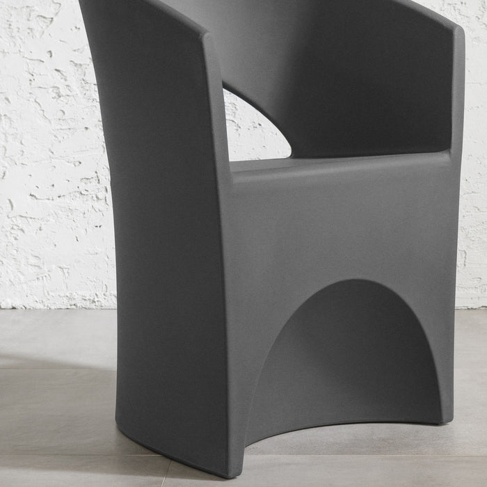 Dalya Fauteuil extérieur Gris foncé, de Meubles South Shore