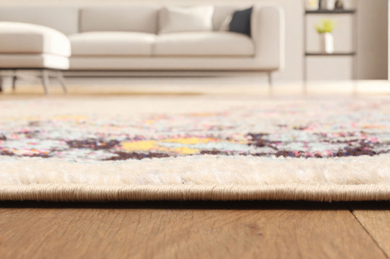 Tapis Traditionnel Lea 8'0\" x 10'0\" en Ivoire