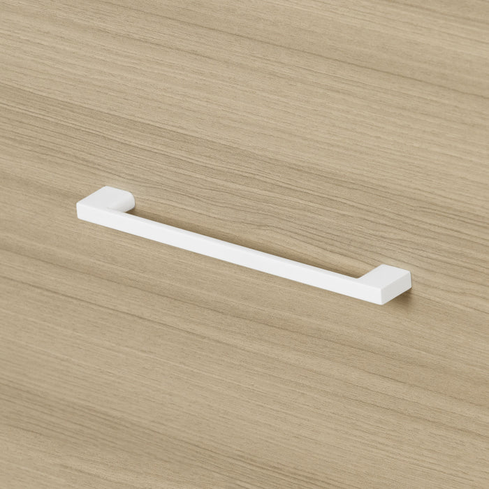 Munich Commode 6 Tiroirs - Blanc Et Orme Naturel