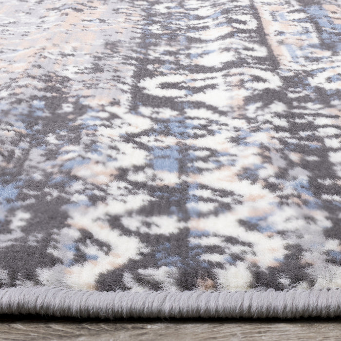 Carpette Florence à motif patchwork pour l’intérieur - 4 pi 7 po x 6 pi 7 po