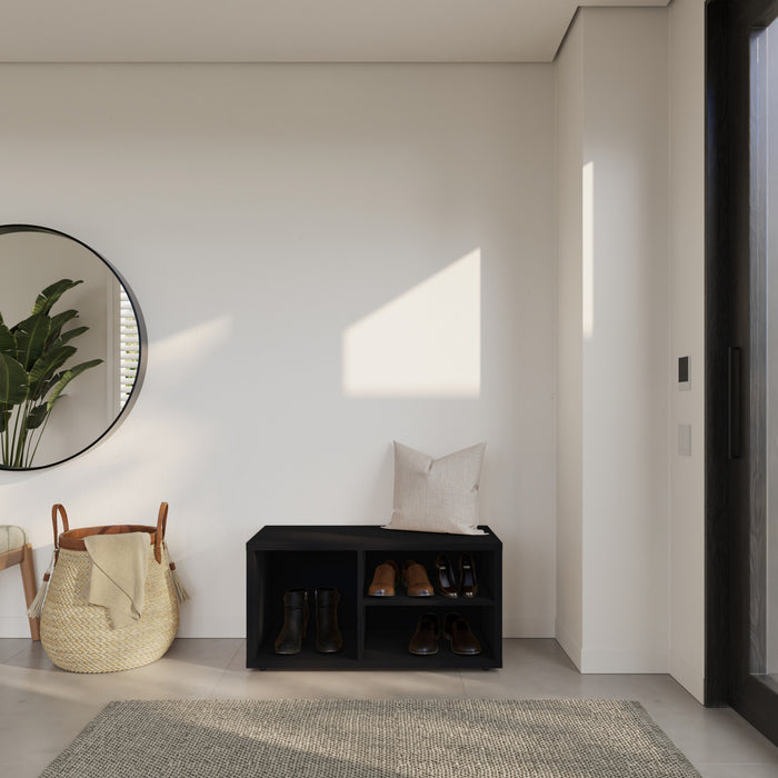 Banc de rangement Porto pour chaussures