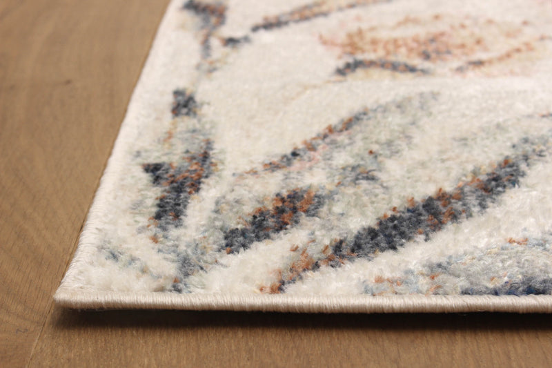 Carpette Rosette ivoire - 8 pi 0 po x 10 pi 0 po    