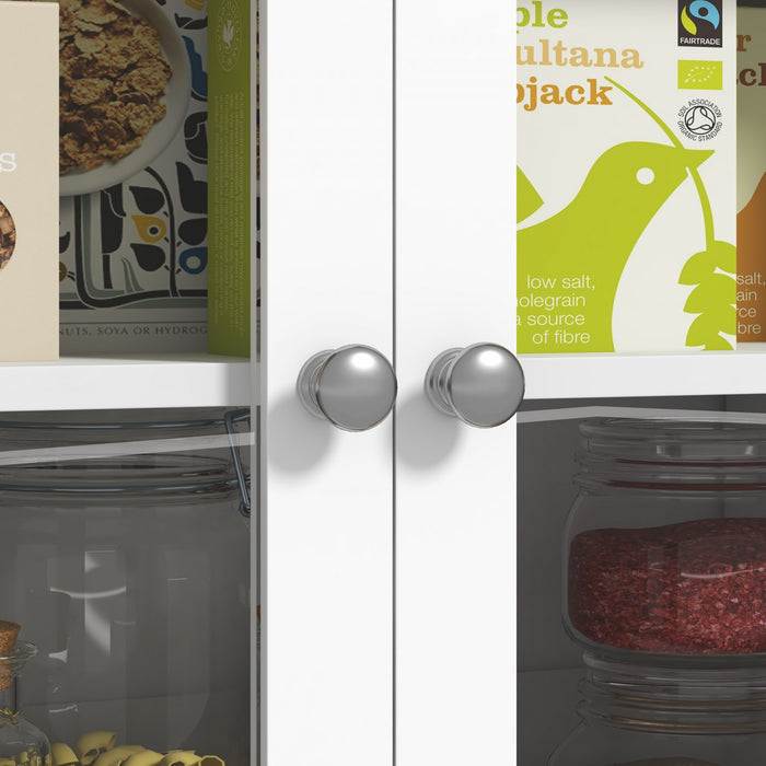 HOMCOM Armoire de garde-manger de cuisine de 71 po avec etageres reglables