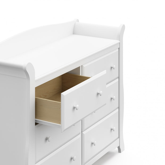 Storkcraft Avalon 6 Commode a tiroirs - Blanc