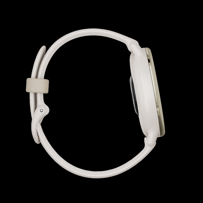 Garmin Vivoactive® 5 Montre Intelligente - Fonctionnalites Avancees De Suivi De La Sante Et De La Condition Physique - Ivoire Et Or Creme