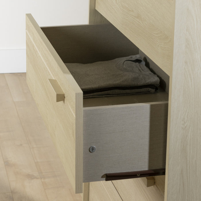 Noah Commode 5 tiroirs Chêne blanchi, de Meubles South Shore