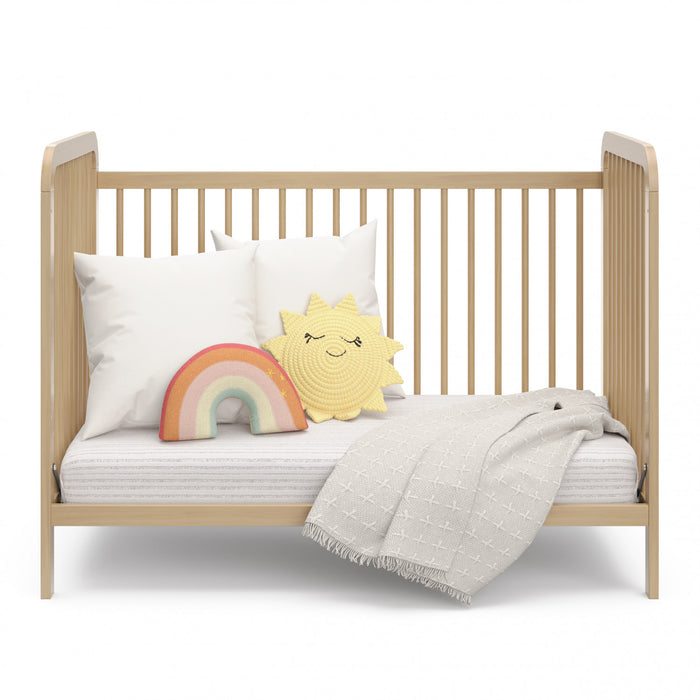 Storkcraft Pasadena Lit de bebe convertible 3-en-1 - Bois clair