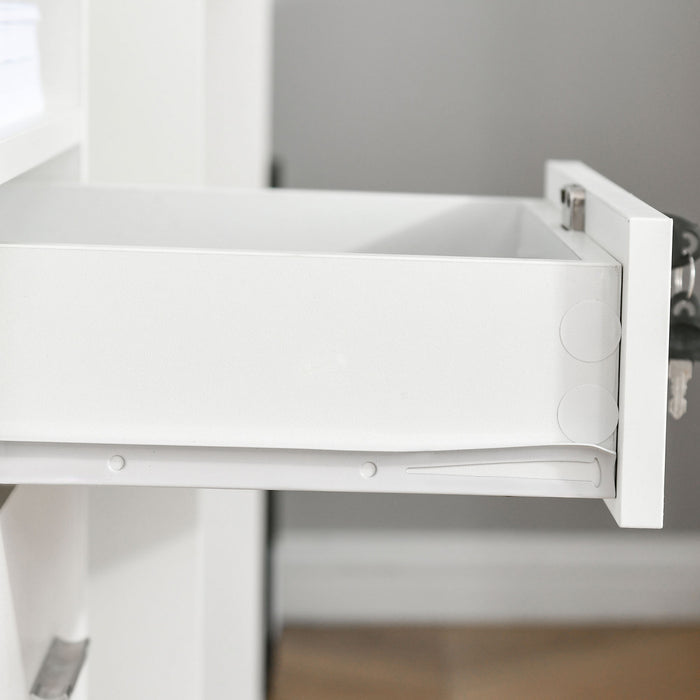 Vinsetto Classeur Avec Serrure Et Rail De Suspension