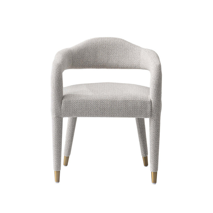 Ensemble de salle a manger moderne industriel Aspen et Hathaway 5 pieces, finition Poussiere d’or et noir