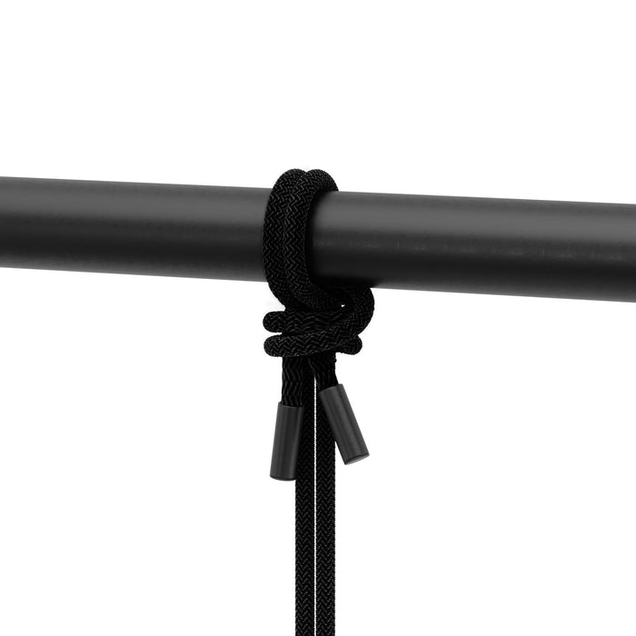 Jardinière suspendue Triflora de Umbra noire - ensemble de 5