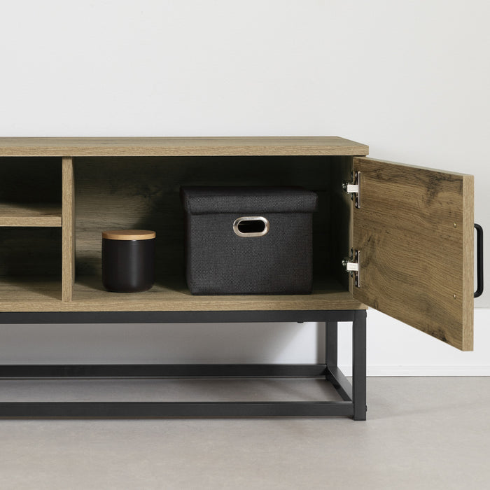 Meuble pour téléviseur Mezzy - chêne nordique