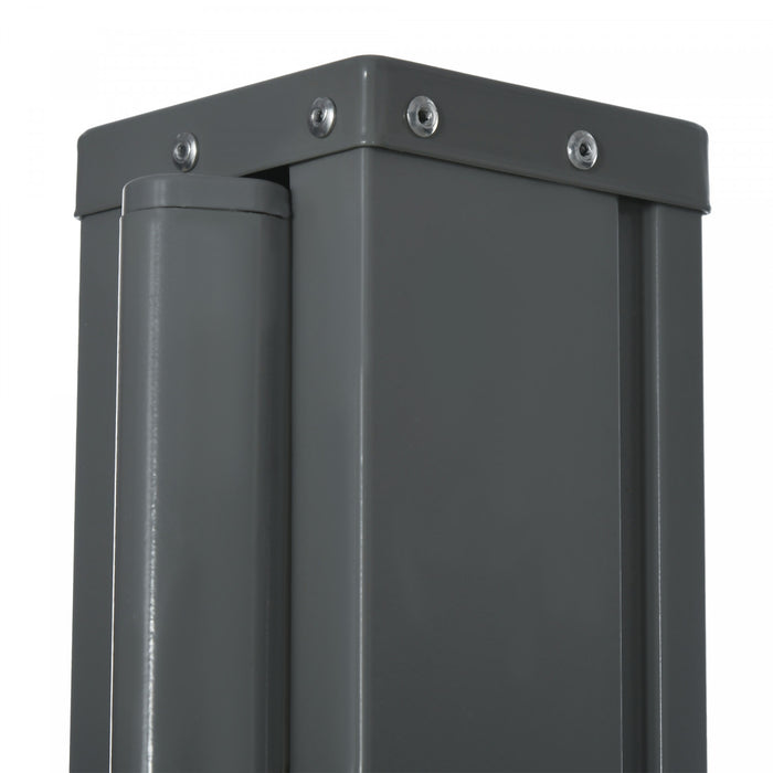 Outsunny Ecran De Confidentialite Pliant Pour Auvent Lateral 118 X 63 Creme