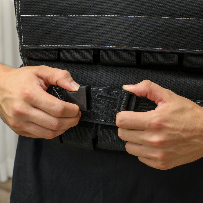 Soozier Gilet Leste Reglable 44 lb Avec 20 Poids En Metal