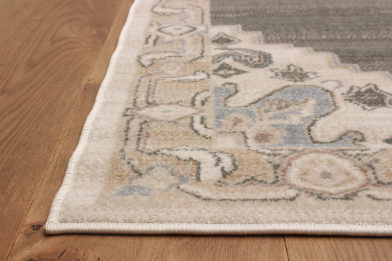Carpette longue Addie beige - 2 pi 8 po x 8 pi 2 po  