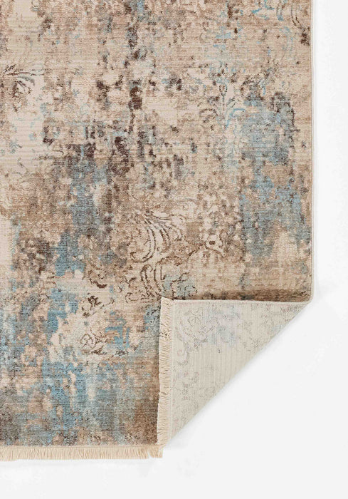 Tapis Traditionnel Malia 8'0\" x 10'0\" en Bleu