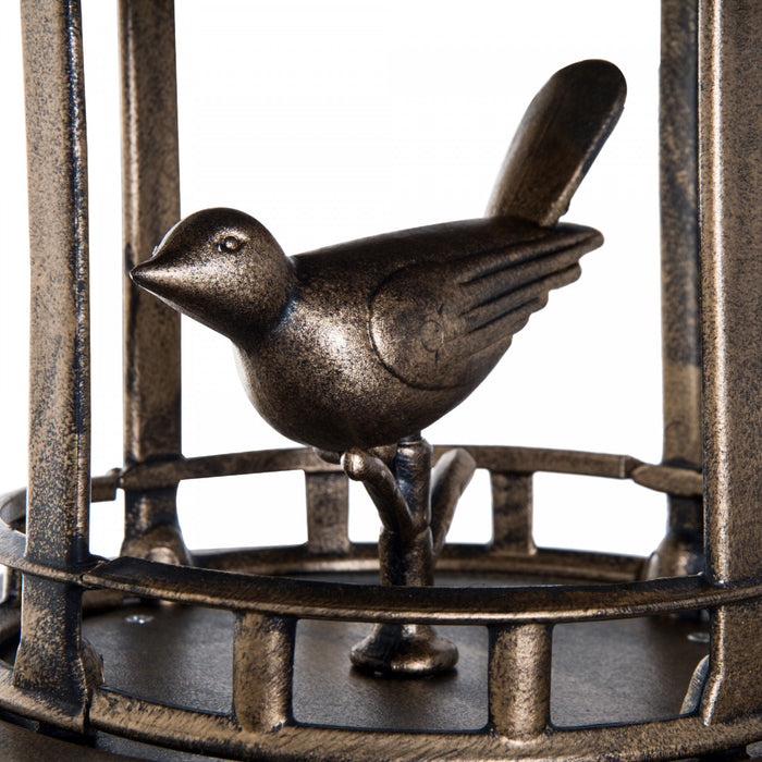Outsunny 3-en-1 Bain D'oiseau De Jardin Bol Piedestal Mangeoire A Oiseaux