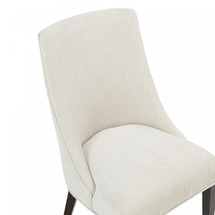 Ensemble de 8 chaises de salle a manger Beever Modern en creme