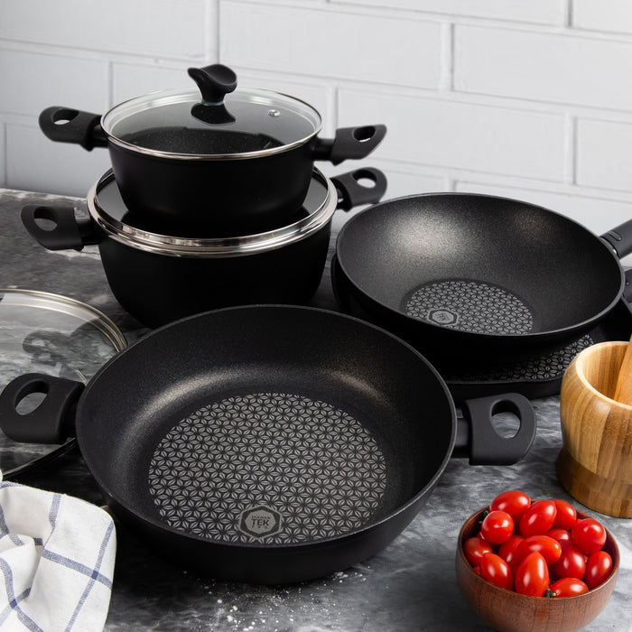 Batterie De Cuisine Italienne Arimi Diamante - 12 Pieces