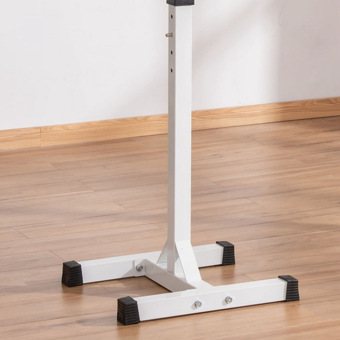 Soozier Support De Squat De Puissance Stable Et Reglable Portable