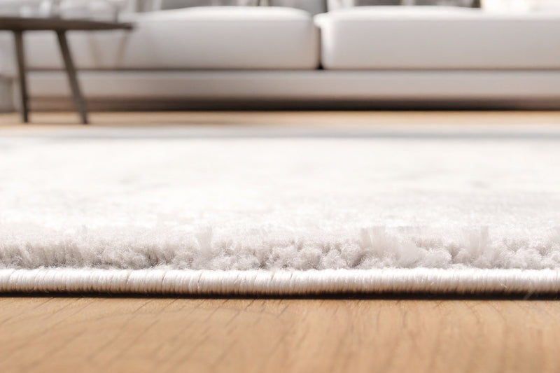 Tapis Contemporain/Moderne Bloom 5'0\" x 8'0\" en Ivoire