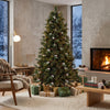 HOMCOM 6ft Christmas Tree with 716 Branch Tips, Artificial Fir Xmas Tree