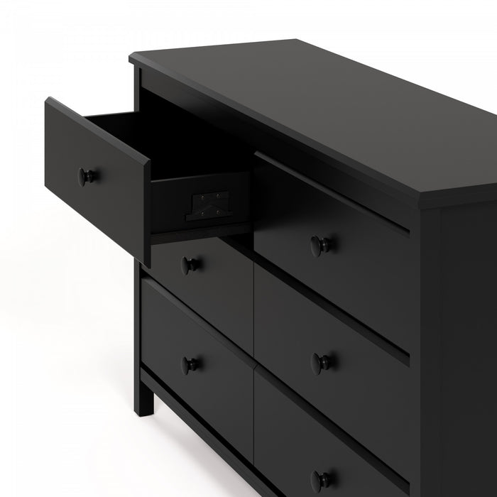 Storkcraft Alpine 6 Commode a tiroirs - Noir