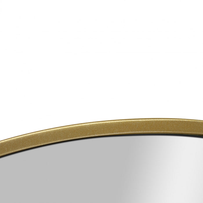 Miroir Halpert de 32 po doré