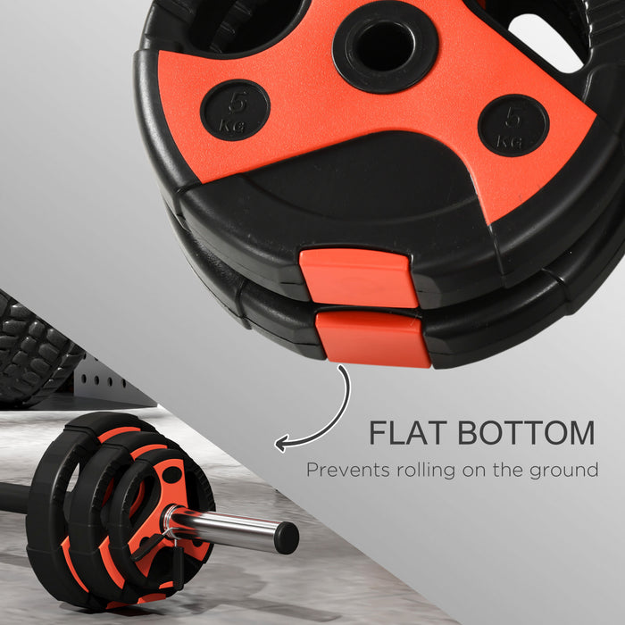 Soozier Ensemble d'halteres reglables de 44 lb pour exercices a domicile