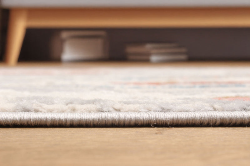 Tapis Contemporain/Moderne Juniper 5'0\" x 8'0\" en Ivoire