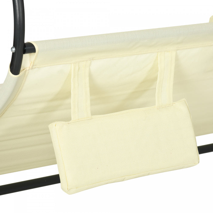 Chaise De Bronzage Outsunny Chaise Longue De Toit Pare-soleil, Gris Fonce