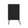 Avira Mid-Century Modern 35" Dresser in Black (3-Drawer) | Commode Avira Mid-Century Modern 89 cm en noir (3 tiroirs)