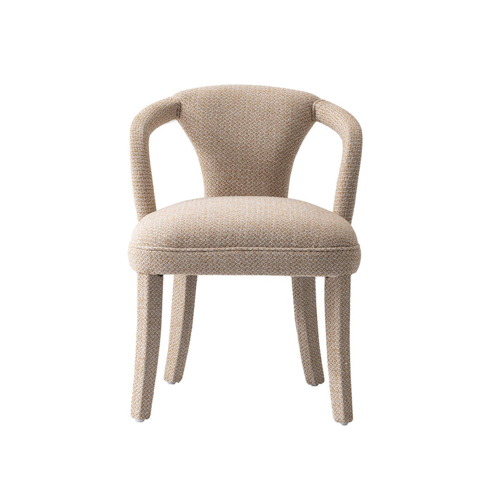 Ensemble de salle a manger moderne chic industriel Hathaway et Palmer 5 pieces en ivoire et noir