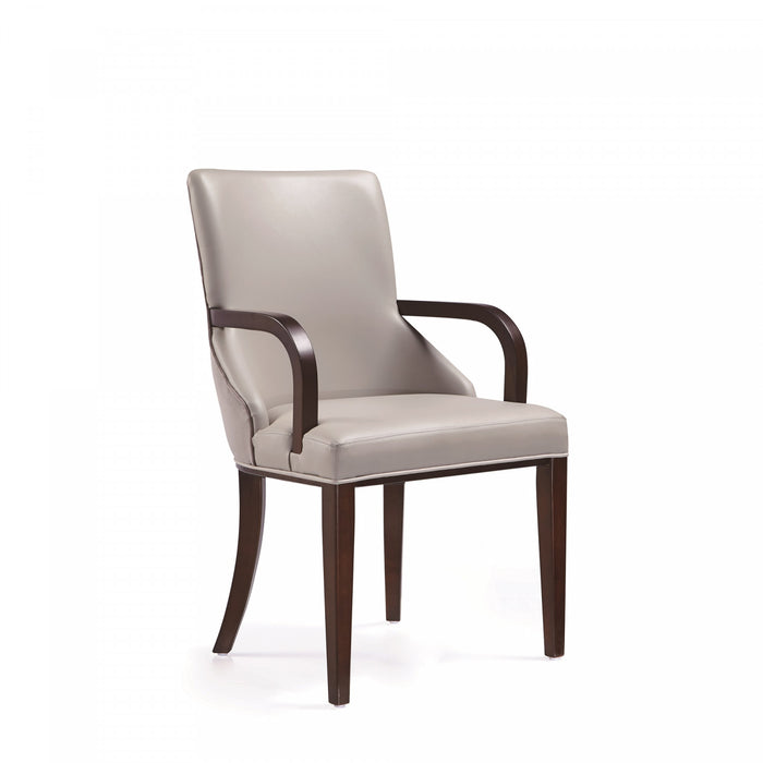 Ensemble de 6 chaises de salle a manger Shubert Modern en gris clair