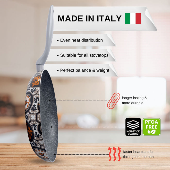 Poele Italienne Arimi Fiore 28cm