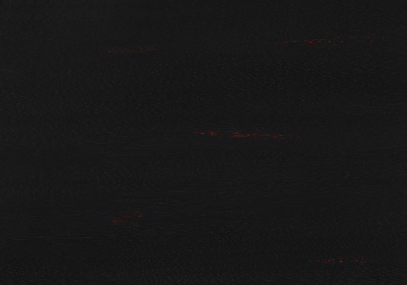 Table de bout, d’appoint et de nuit de rangement de style transitionnel avec tiroir de rangement et placages noirs pour la chambre à coucher