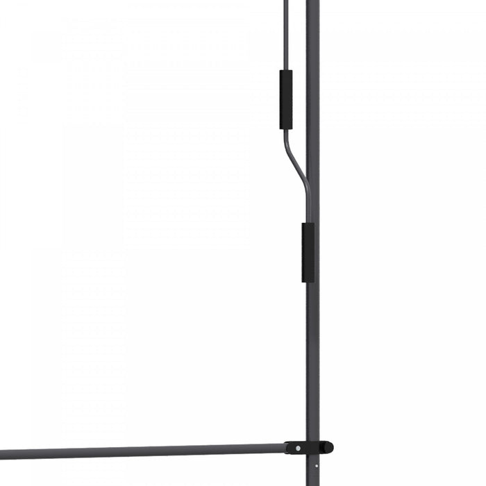 Outsunny Auvent Retractable 6.5' X 4', Autoportant Et Sans Vis, Bleu