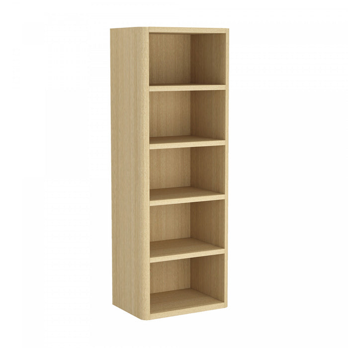 Bibliotheque ouverte moderne Rivington 28\" en chene naturel