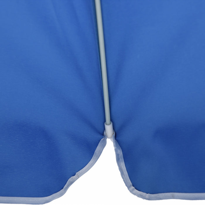 Outsunny Parasol De Plage Bleu