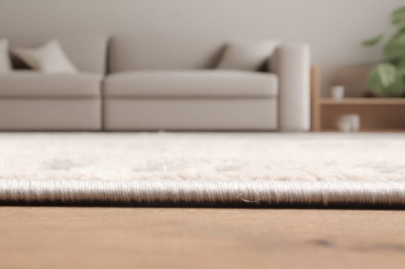 Tapis Contemporain/Moderne Quinn 5'0\" x 8'0\" en Gris