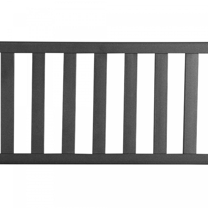 Banc De Jardin En Acier Outsunny 50\" Mobilier D'exterieur, Noir