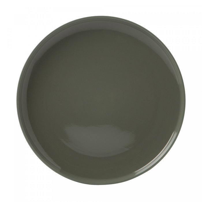 Gaia Assiettes Principales en Gres, Ensemble de 4 (26.5 cm)