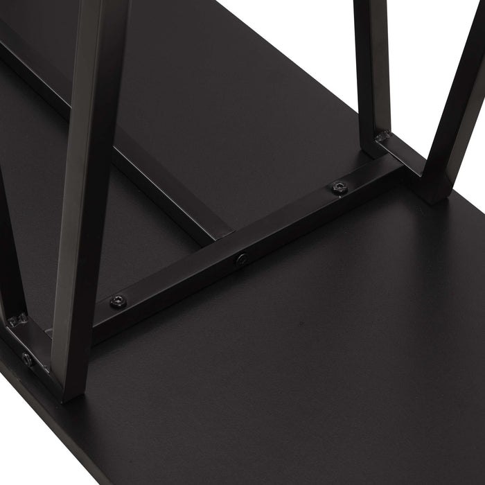 Console moderne contemporaine Celine 47\" en noir