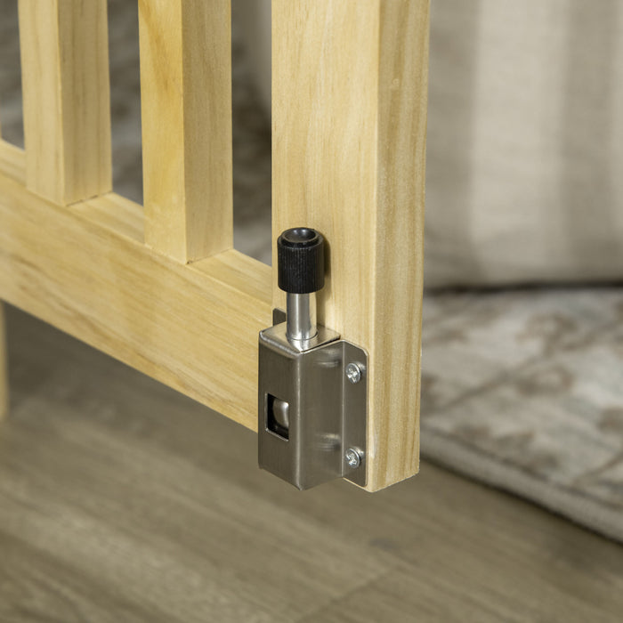 Pawhut Meubles De Caisse En Bois Pour Chien Avec Coussin, Table D'extremite De Chenil Avec Tiroir De Rangement Pour Petits Chiens, Naturel