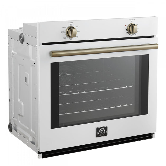 Four mural simple Vomero 30 po, blanc, four a convection de 5 pi³ - FBOEL1370-30WHT