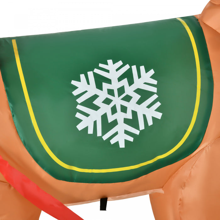 Homcom Decoration Gonflable De Noel