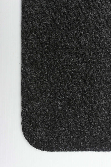 Tapis Interieur/Exterieur Hobnail Moderne 4'0\" x 6'0\" en Noir