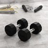 Soozier Weights Dumbbells Set with Non-Slip Grip for Home Gym, 2 x 15lbs