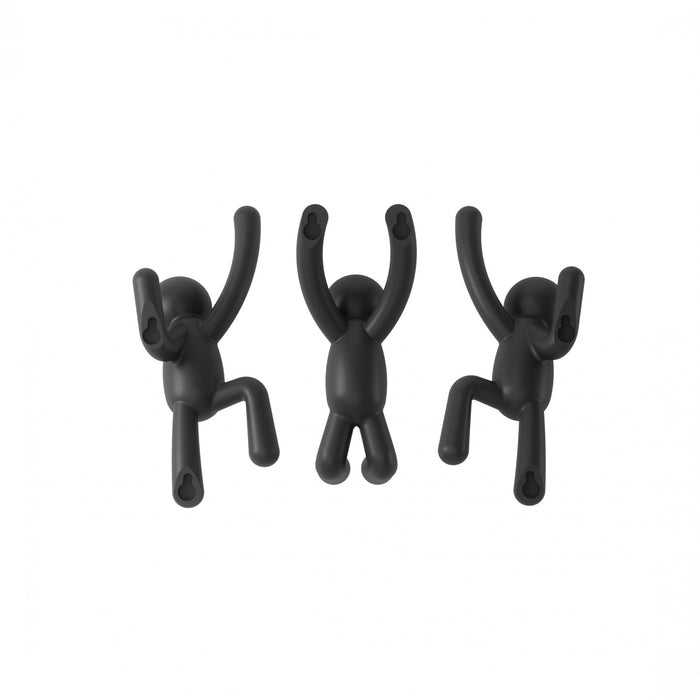 Crochets muraux Buddy de Umbra - noirs