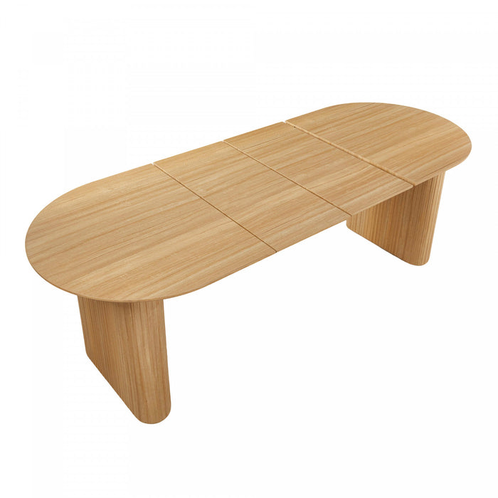 Table a manger extensible Lucas, finition chene